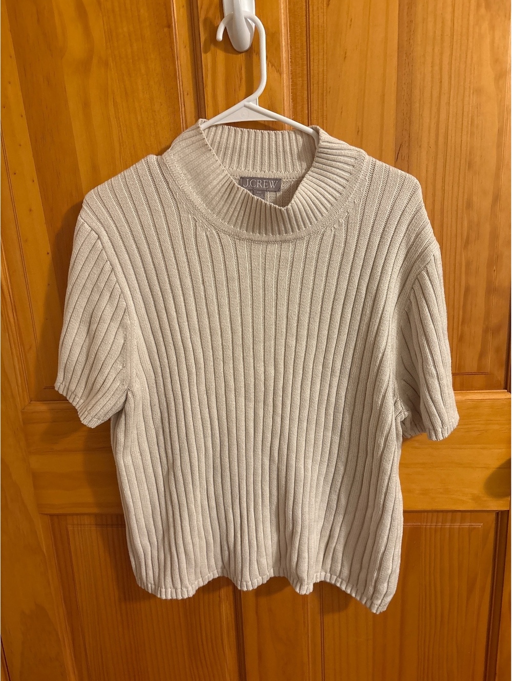 Old Money Quiet Luxury J. Crew Vintage Cotton Cashmere Blend XXL Roll Neck Knit